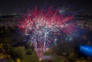 Potsdamer Feuerwerk, HOWOGE Osterfeuer