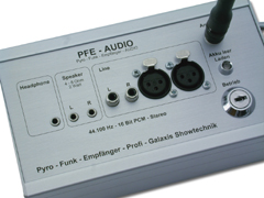 PFE Profi - Audio - Audio-Anschlüsse